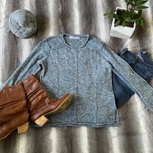 Blue Modern Soul Sweater
